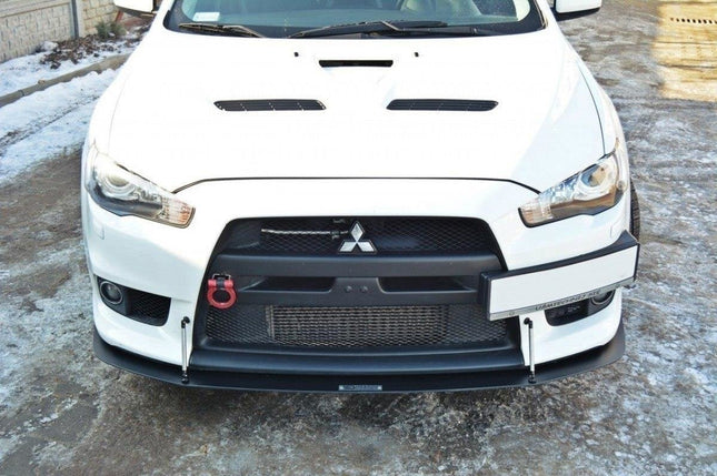 Frontsplitter Racing V.2 för Mitsubishi Lancer Evo X