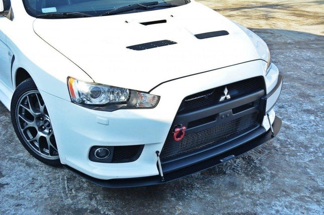 Frontsplitter Racing V.2 för Mitsubishi Lancer Evo X