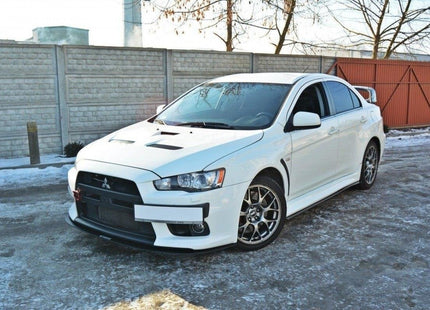 Frontsplitter Racing V.3 för Mitsubishi Lancer Evo X