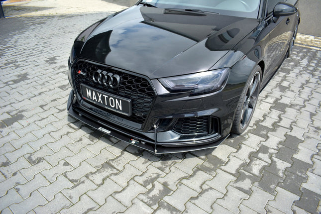 Frontsplitter Racing V.1 för Audi RS3 Sportback 8V Facelift
