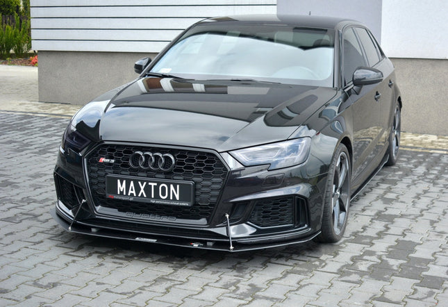 Frontsplitter Racing V.1 för Audi RS3 Sportback 8V Facelift