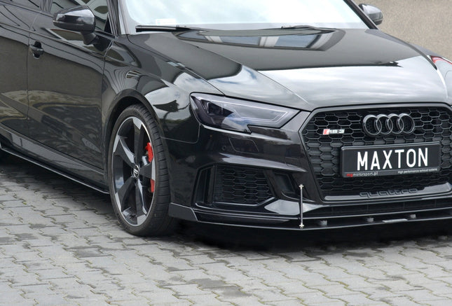 Frontsplitter Racing V.2 för Audi RS3 Sportback 8V Facelift