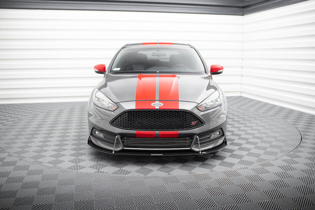 Frontsplitter Racing V.2 för Ford Focus ST MK3 Facelift
