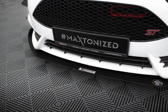 Frontsplitter Racing V.3 för Ford Fiesta ST MK7 Facelift