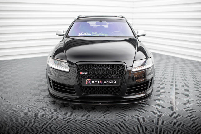 Frontsplitter Street Pro för Audi RS6 Avant C6