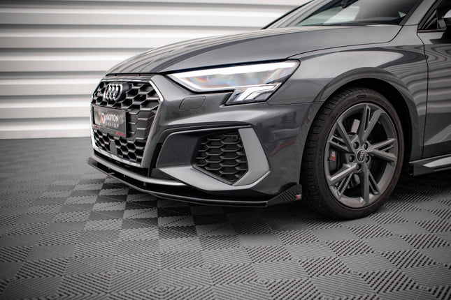 Frontsplitter Street Pro med flaps för Audi A3 S-Line/S3 8Y