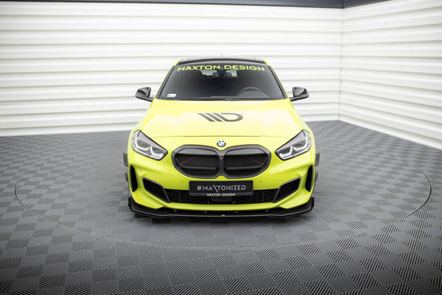 Frontsplitter Street Pro med flaps för BMW 1-serie M-Paket/M135i/128ti F40