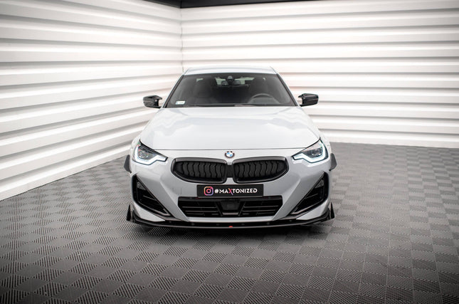 Frontsplitter Street Pro med flaps för BMW 2-serie Coupé M-Paket/M240i G42
