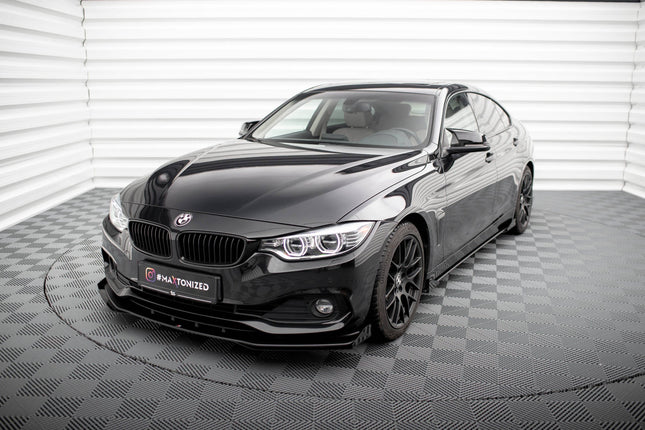 Frontsplitter Street Pro med flaps för BMW 4-serie Gran Coupé F36