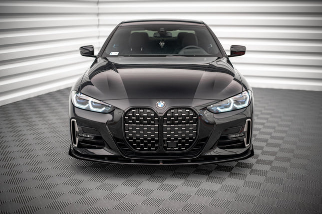 Frontsplitter Street Pro med flaps för BMW 4-serie M-Paket/M440i G22/G23/G22 Facelift/G23 Facelift