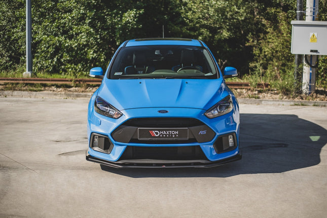 Frontsplitter Street Pro med flaps för Ford Focus RS MK3
