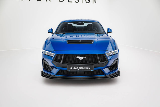 Frontsplitter Street Pro med flaps för Ford Mustang GT MK7
