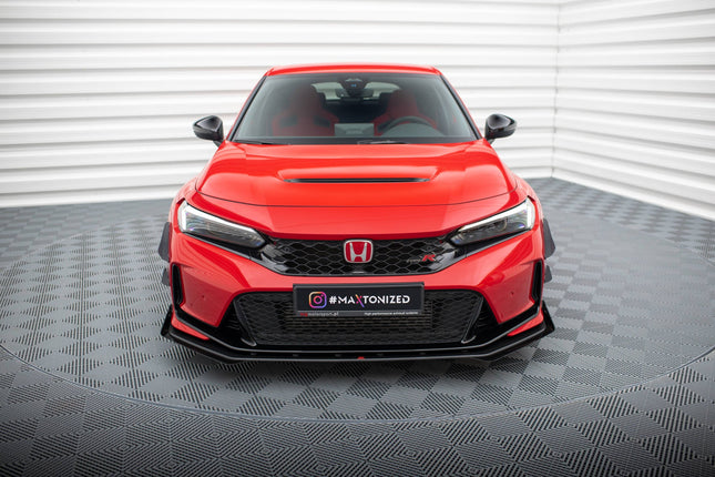 Frontsplitter Street Pro med flaps för Honda Civic Type-R MK11