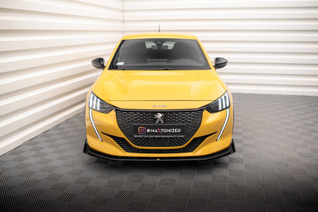 Frontsplitter Street Pro med flaps för Peugeot 208 GT MK2
