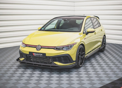 Frontsplitter Street Pro med flaps för VW Golf GTI Clubsport MK8