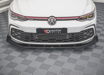 Frontsplitter Street Pro med flaps för VW Golf GTI/GTE/GTD/R-Line MK8