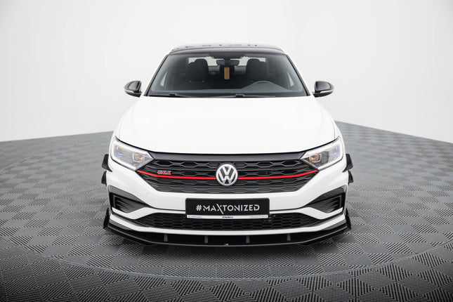 Frontsplitter Street Pro med flaps för VW Jetta GLI MK7