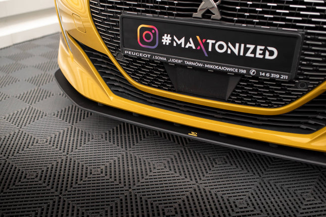 Frontsplitter Street Pro för Peugeot 208 GT MK2