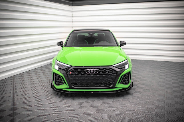 Frontsplitter Street Pro V.1 med flaps för Audi RS3 8Y