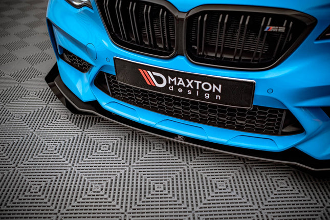 Frontsplitter Street Pro V.1 med flaps för BMW M2 Competition F87