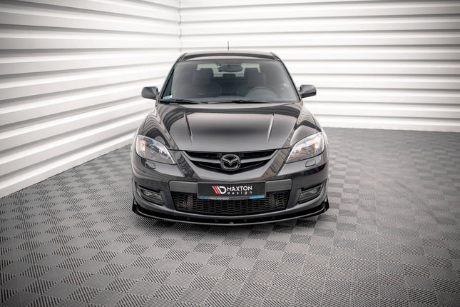 Frontsplitter Street Pro V.1 med flaps för Mazda 3 MPS MK1