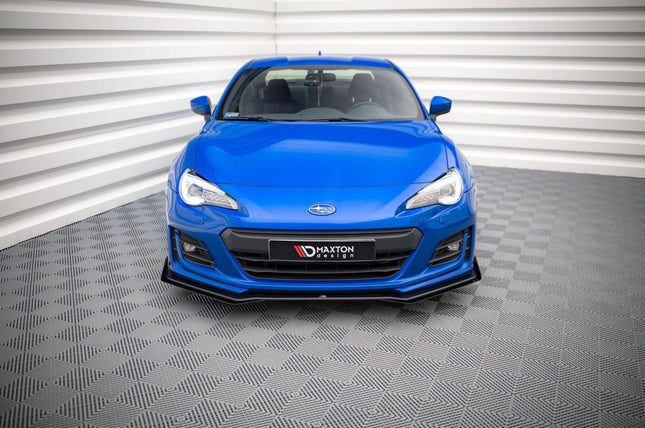 Frontsplitter Street Pro V.1 med flaps för Subaru BRZ MK1 Facelift