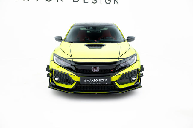 Frontsplitter Street Pro V.2 för Honda Civic Type-R MK10/MK10 Facelift