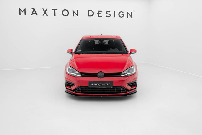 Frontsplitter Street Pro för VW Golf R/R-Line MK7 Facelift
