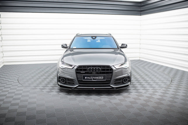 Frontsplitter V.1 för Audi A6/A6 C7 S-Line/S6 C7 Facelift