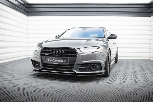Frontsplitter V.1 för Audi A6/A6 C7 S-Line/S6 C7 Facelift