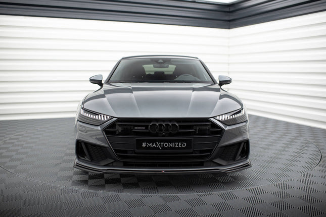 Frontsplitter V.1 för Audi A7 S-Line C8/S7 C8/C8 Facelift/S7 Facelift