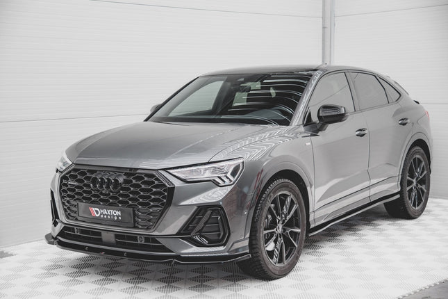 Frontsplitter V.1 för Audi Q3 Sportback/SUV S-Line F3