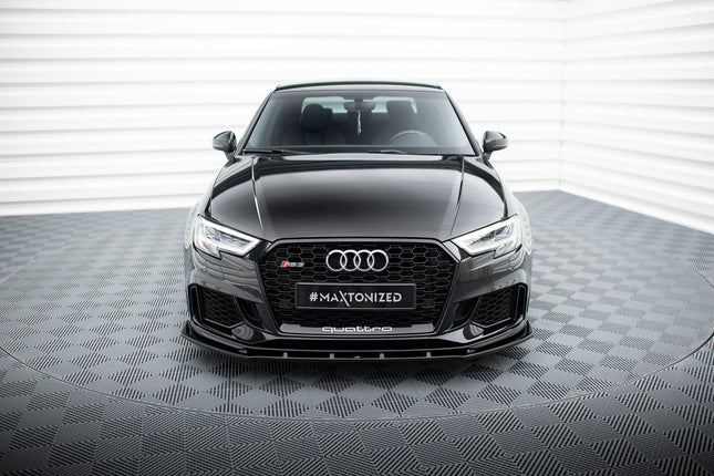 Frontsplitter V.1 för Audi RS3 8V Facelift Sedan