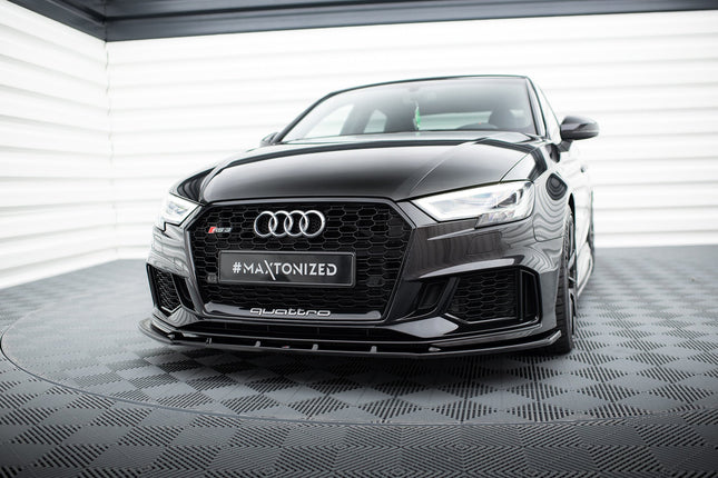 Frontsplitter V.1 för Audi RS3 8V Facelift Sedan