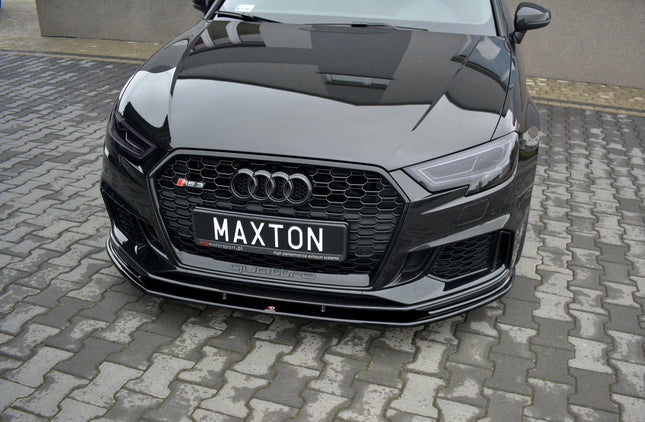 Frontsplitter V.1 för Audi RS3 Sportback 8V Facelift