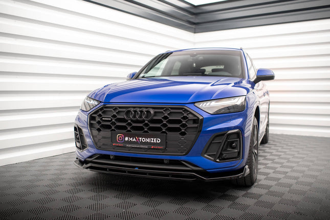 Frontsplitter V.1 för Audi Q5 S-Line/SQ5 SUV/Sportback MK2 Facelift