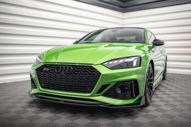 Frontsplitter V.1 med flaps för Audi RS5 F5 Facelift