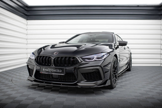 Frontsplitter V.1 med flaps för BMW M8 Gran Coupé F93/Coupé F92