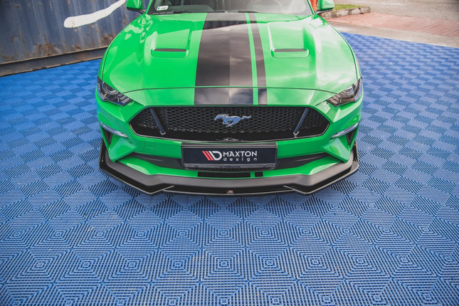 Frontsplitter V.1 med flaps för Ford Mustang GT MK6 Facelift
