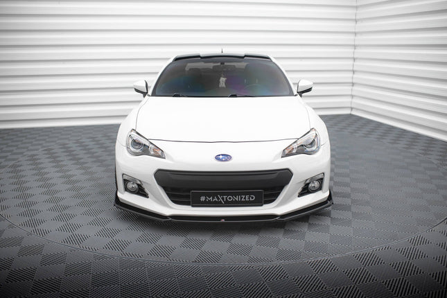 Frontsplitter V.1 med flaps för Subaru BRZ MK1