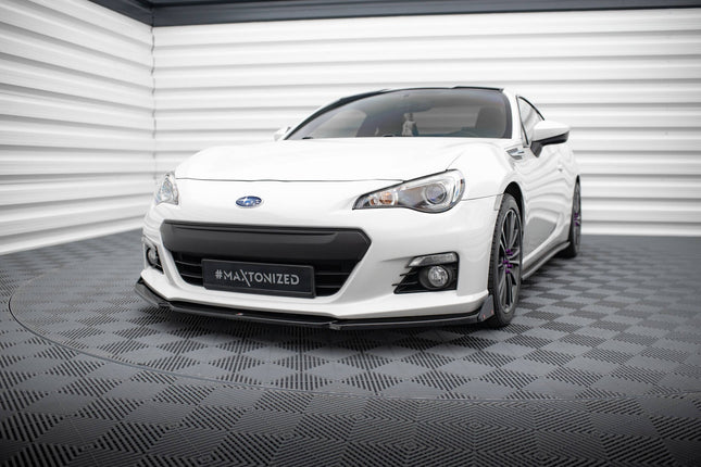 Frontsplitter V.1 med flaps för Subaru BRZ MK1