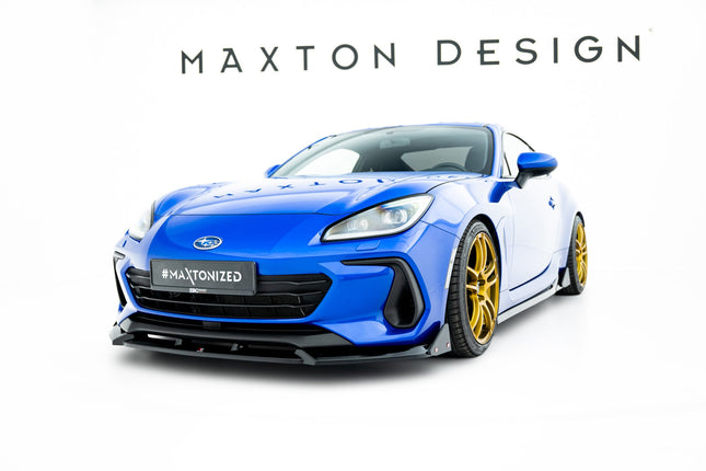 Frontsplitter V.1 med flaps för Subaru BRZ MK2