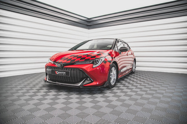 Frontsplitter V.1 med flaps för Toyota Corolla GR Sport XII
