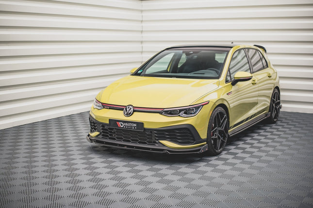Frontsplitter V.1 med flaps för VW Golf GTI Clubsport MK8