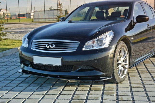 Frontsplitter V.1 för Infiniti G37 Sedan