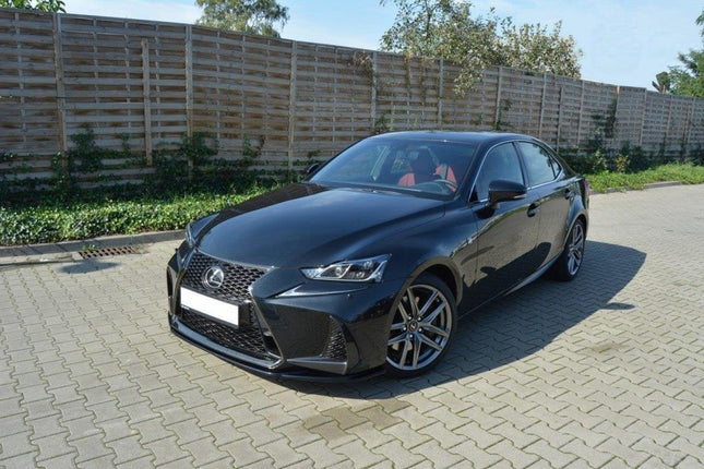 Frontsplitter V.1 för Lexus IS MK3 Facelift F-Sport