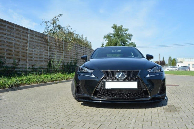Frontsplitter V.1 för Lexus IS MK3 Facelift F-Sport