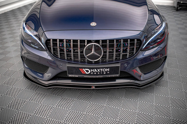 Frontsplitter V.1 för Mercedes C-Klass 43/AMG-Line W205