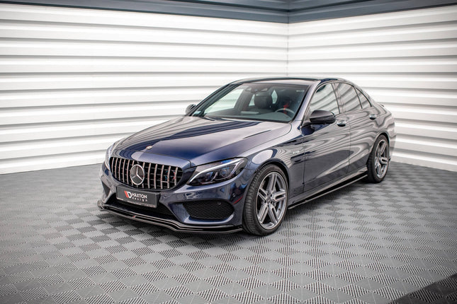 Frontsplitter V.1 för Mercedes C-Klass 43/AMG-Line W205