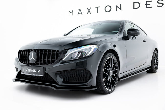 Frontsplitter V.1 för Mercedes Benz C Coupé AMG-Line C205